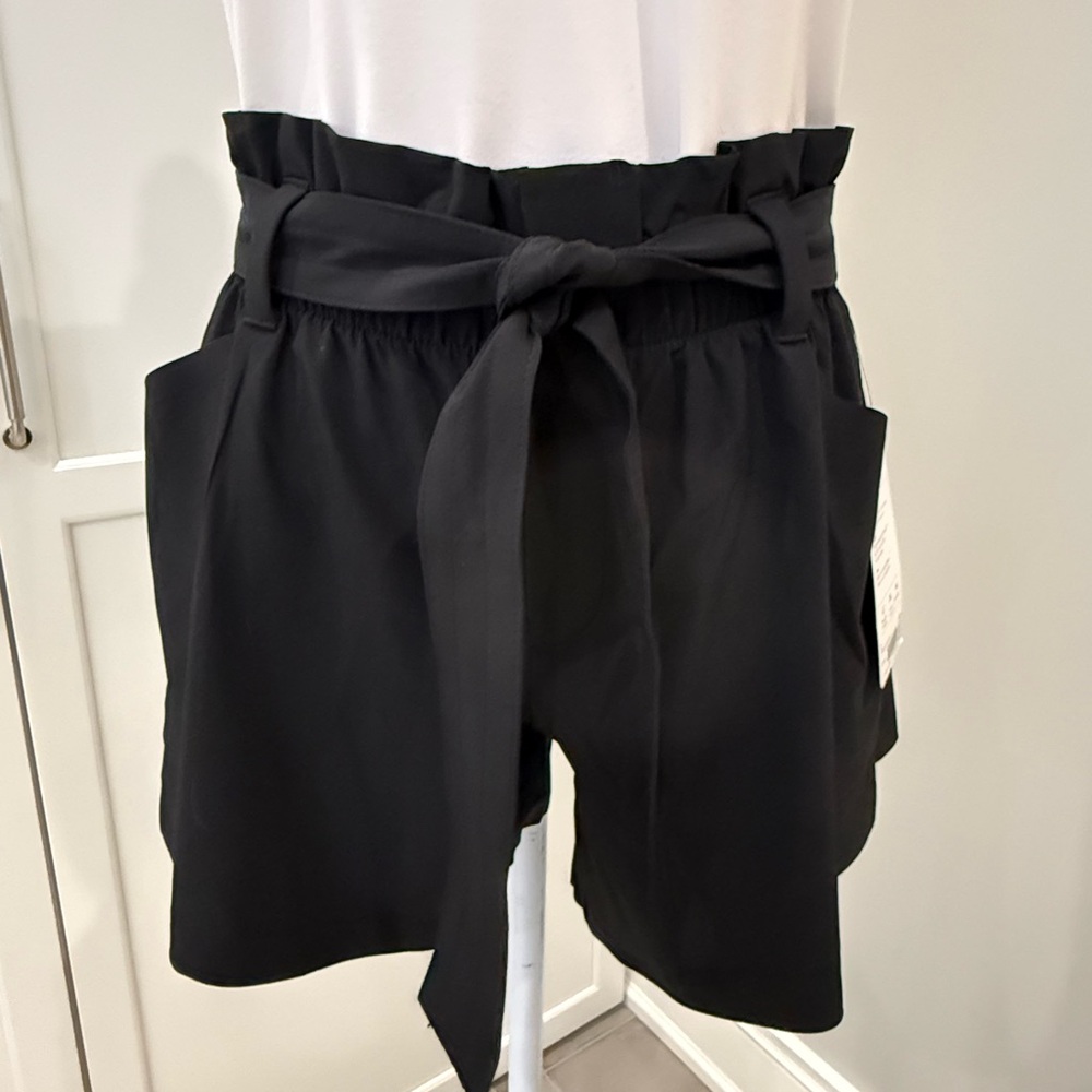 Athleta Black High Waist Women's Shorts